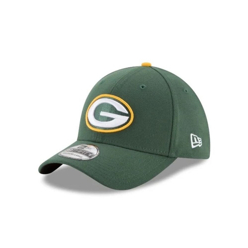 GREEN BAY PACKERS Team Classic 39THIRTY Stretch Fit Hat Sz S/M